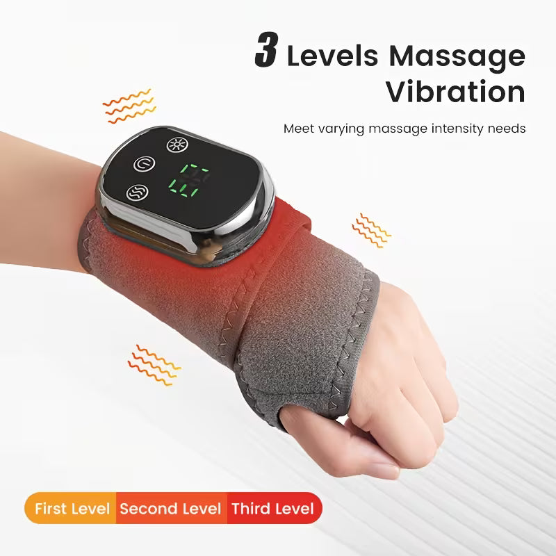 Rechargeable wrist massager for Relaxation and comfort